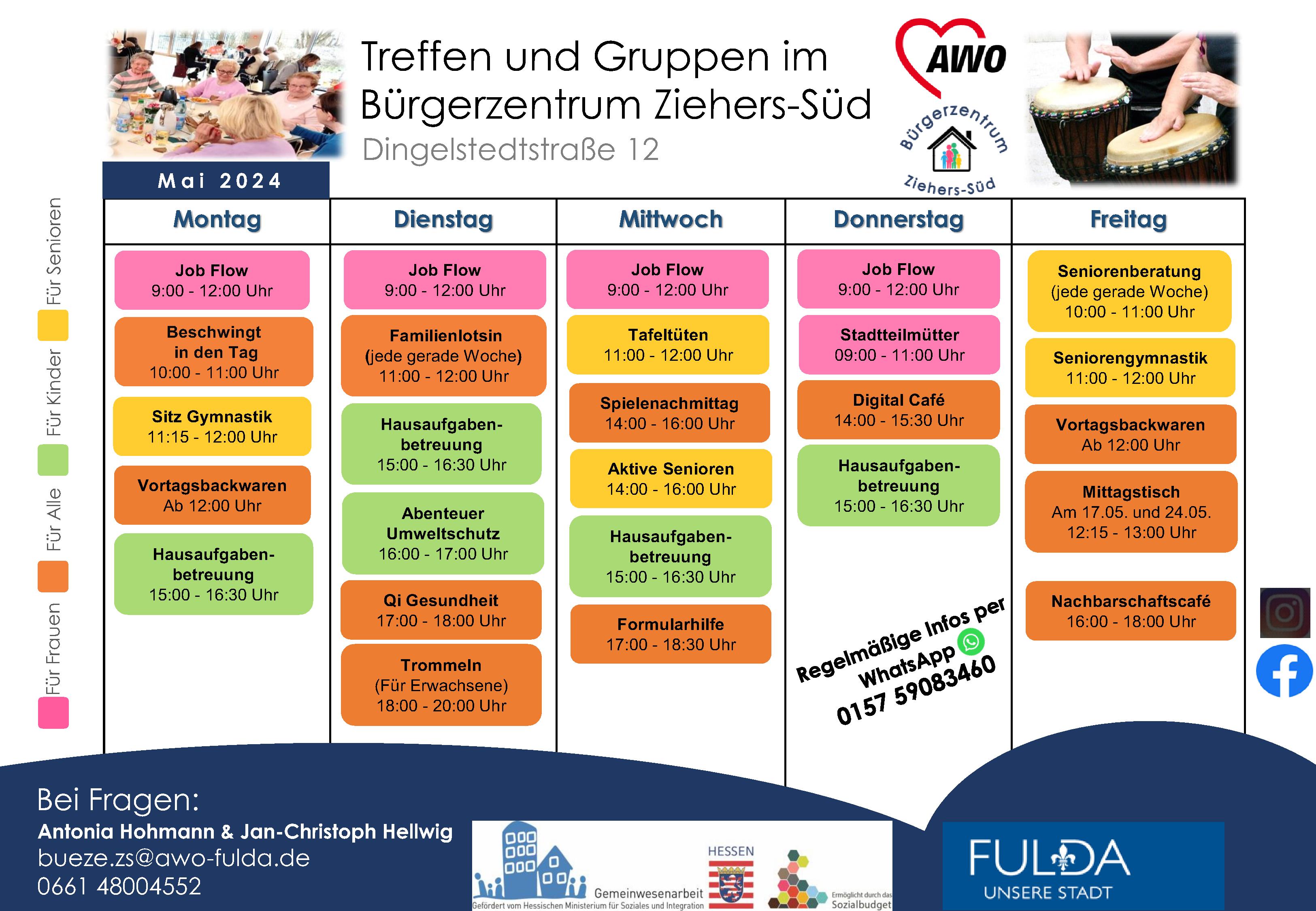 BüZe Wochenplan Mai 2024 1