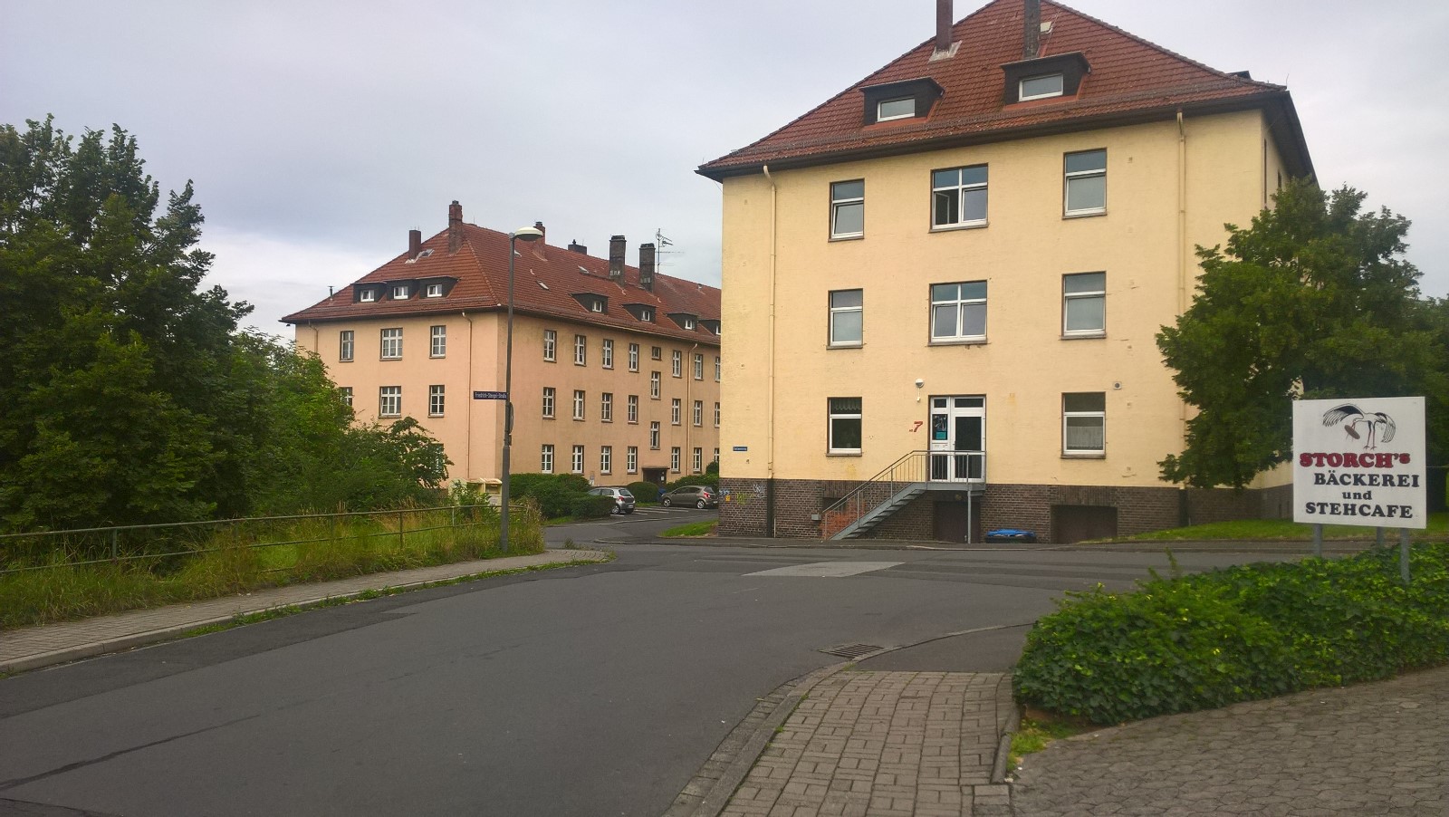 An der Bäckerei
