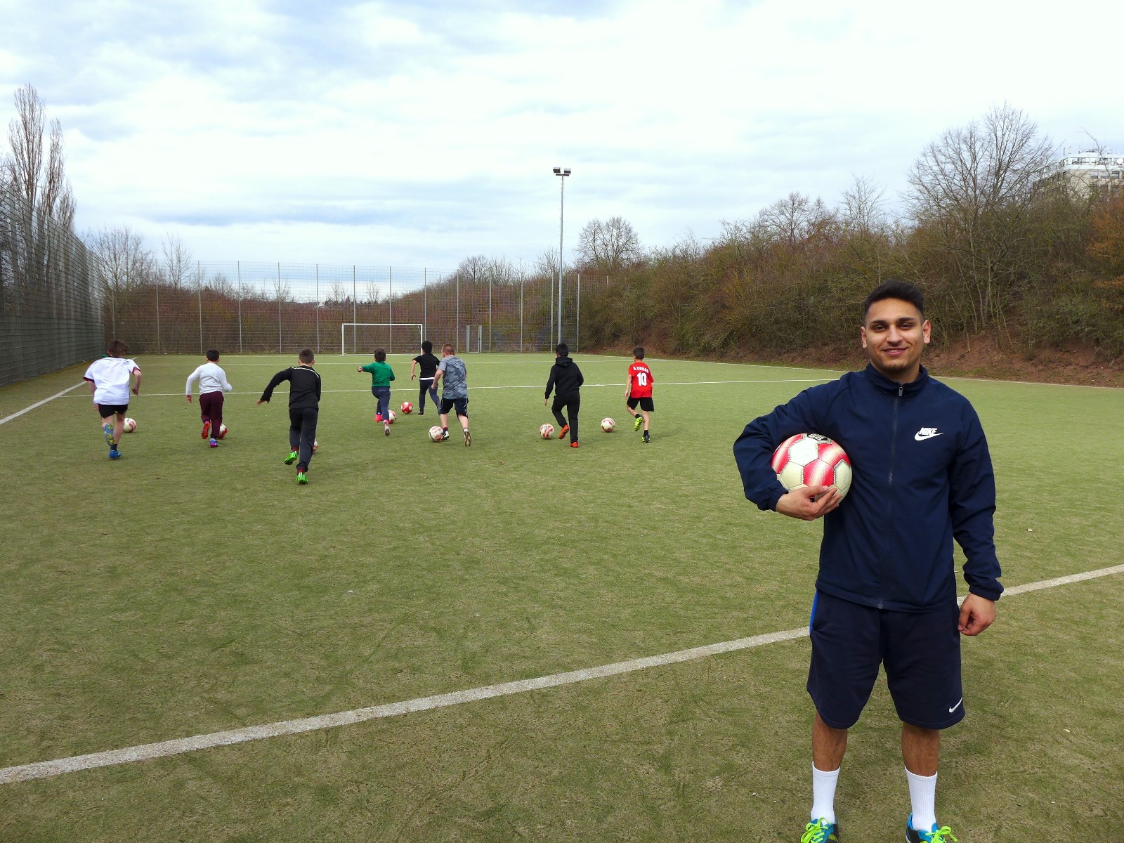 Jugendtrainer unterstüzt Stadtteil-Fußballprojekt - 2018