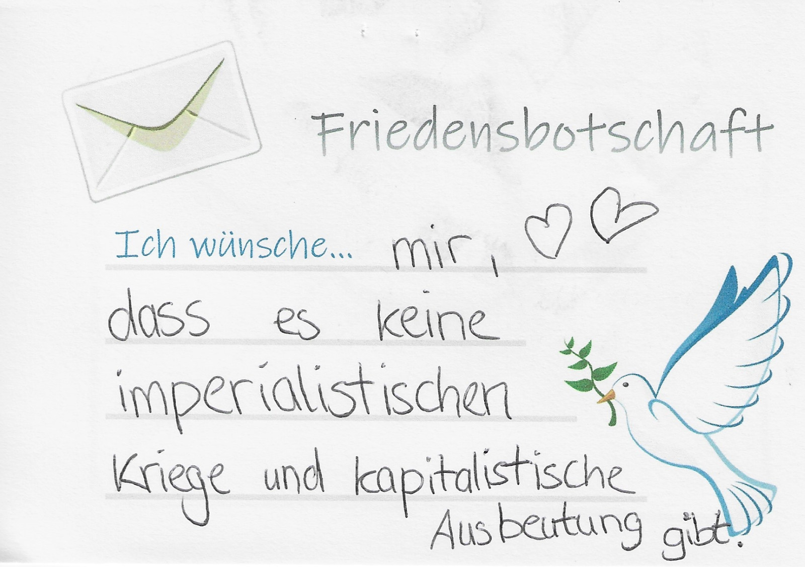 Friedensbotschaft (2)