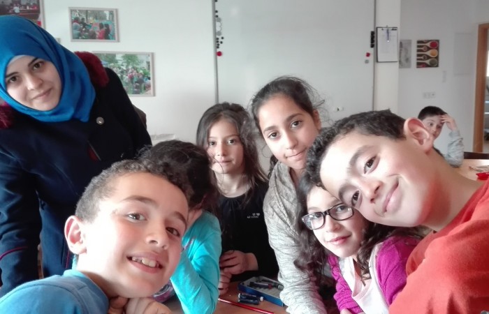 Asmaá begleitete Englisch-Deutsch-Nachmittag (2016-2017)