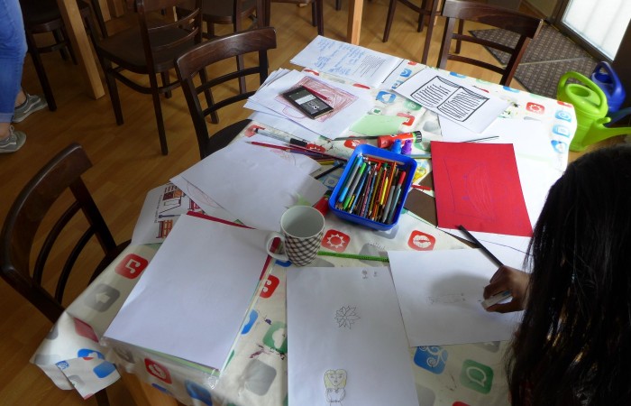 Gestalten der Icons und Symbole für die Karte