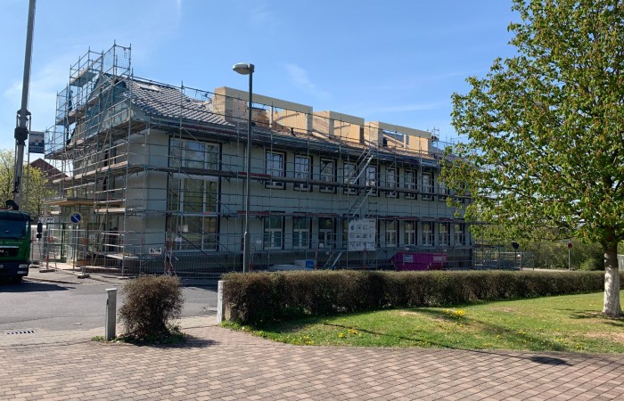 Baustelle 23.04.2020_Ansicht von der Kirchenfläche