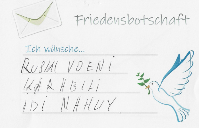 Friedensbotschaft (1)